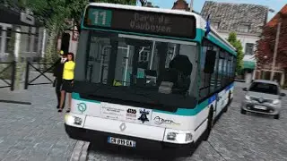 OMSI 2 Grand Paris-Moulon | Ligne 11 Ferme Neuve &rarr; Petit Viltain | Renault Agora S V0.