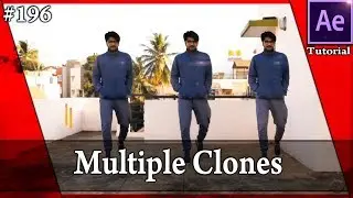 Multiple clones effect - After Effects tutorial