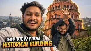 Lucknow Top View Climbed a Historical Building…😳 |