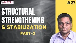 #27 Strengthening & Stabilization | Beams & Slabs | Maintenance and Repair of Concrete Structures
