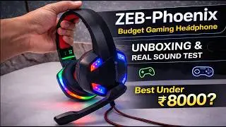 Zebronics ZEB-Phoenix Gaming Headphone Review | Mic Test, Sound Quality & Honest Verdict