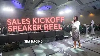 Insurance Sales Kickoff Speaker l Motivational Speaker Sha Nacino