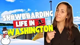 Snowboarding Life in Washington