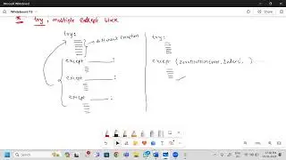 Day 25: Python Exception handling (Part - 3) single try multiple except blocks