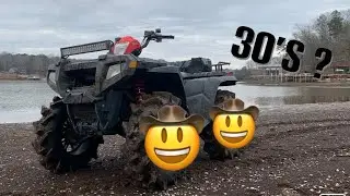 My Sportsman got wheels and tires!