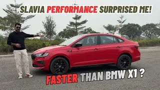 Faster Than BMW X1 | Skoda Slavia 1.5 Petrol Drive Review | 
