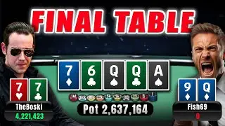 This Hand TILTED a PRO on a $40,000 Final Table!