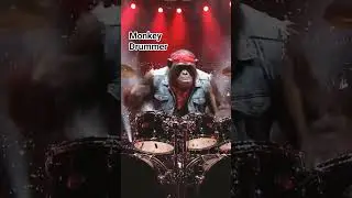 #monkey #music #animals lover #cute