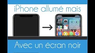 3 Solutions pour red&eacute;marrer un iPhone bloqu&eacute; sur un &eacute;cran noir