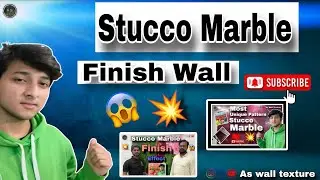 Best Stucco Mirror Finish 🤯💥How to make stucco marble finish|As Wall Texture #viral #youtube