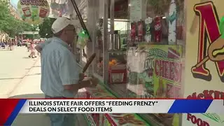 Affordable food deal called 'Feeding Frenzy' returns to Illinois State Fair