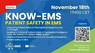 KnowEMS on Patient Safety in EMS