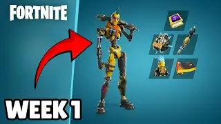 Fortnite - Wastelander Dummy's Level Up Quest Pack - Week 1 Quide!