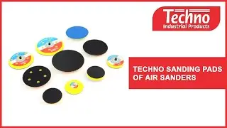 TECHNO SANDING PADS OF AIR SANDERS | TECHNO PNEUMATIC PRODUCTS