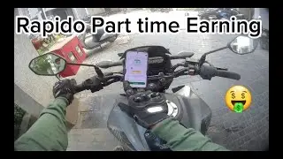 Rapido Caption Part time Earning ! Rapido part time Earning ! Ride on Honda x blade 160