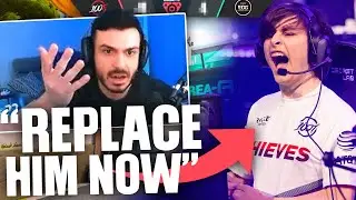 Tarik Reacts to 100 Thieves vs EDG | VCT 2023 LOCK//IN S&atilde;o Paulo