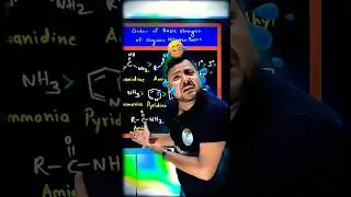 ⚡ Trick to Remember 🔥 Order Of Basic Strength of Organic Nitrogen Bases 👑 Chemistry ❤️ NEET JEE Exam