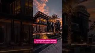 Dubai&rsquo;nin en pahalı evini 130Milyon$&rsquo;a bir T&uuml;rk satın aldı #dubaideyaşam #dubai #shorts