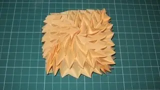 Origami magic ball turbo flasher bowl tutorial (Jeremy Shafer)