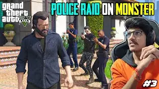 POLICE RAID ON MONSTER | Monster Real Life Mods | In Telugu | #3 | THE COSMIC BOY