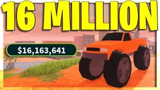 GETTING 16M WITH OG MONSTER TRUCK! (Roblox Jailbreak)