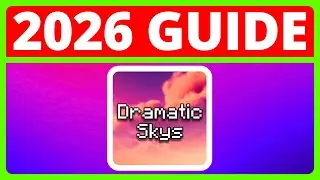 How To Download And Install Dramatic Skys For Minecraft Java In 2026 | Minecraft Sky Resource Pack