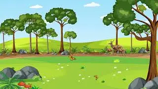 Natural stunning Landscape Animation video | Peaceful Jungle Book | Butterfly effect