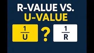 R-Value vs. U-Value Explained | HVAC Thermal Resistance Made Simple