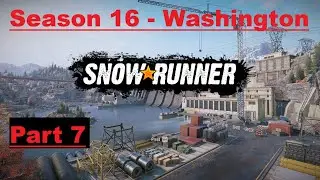 Snowrunner  - LIVE Stream - Season 16 - Washington - Part 7