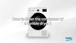 How to clean tumble dryer condenser? | by Beko