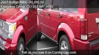 2007 Dodge Nitro for sale in Englewood, CO 80110 at the Exec