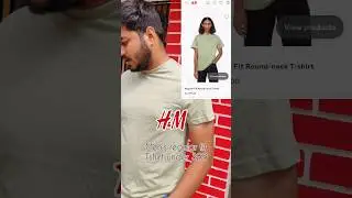 h&m men tshirt under ₹399