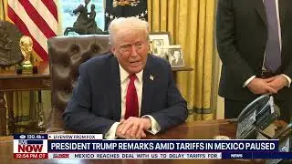 American President responds to Canadian threat of 'retaliation'