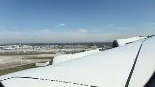 Lufthansa A380 landing in Munich