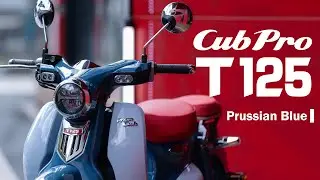 KAMAX CUB Pro T125 | The Urban Commercial Partner in Prussian Blue