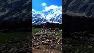 way to haramosh kutwal lake base camp. so beautiful housings society.#adventure #foryou #hicking
