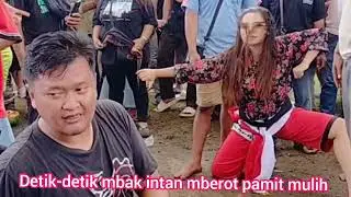 Detik detik mba intan Mberod pamit mulih #mberod #janturan #mendeman #budayanusantara