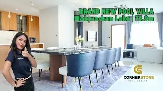 Brand New 3-Bed Pool Villa Near Mabprachan Lake | East Pattaya