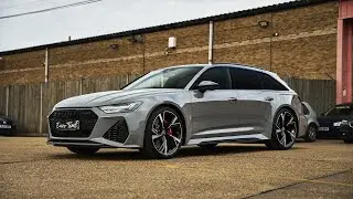 Audi RS6 PPF Installation Process