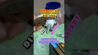 Making a pneumatic adapter to air hose intake to 3/4&rdquo; pipe #new #youtubeshorts #viralvideos #youtube