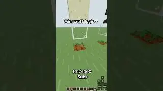 Minecraft logic?💀  #minecraft #mc #fy #fypviral #fyp #shorts  #trend #viral #memes #fypシ