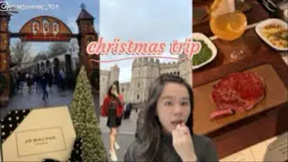 🇬🇧a slow Christmas trip 🎄l cozy winter UK vlog |