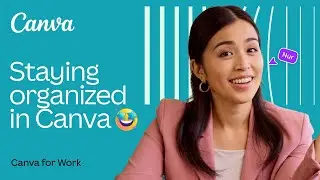 Staying organized in Canva