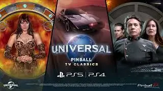 Pinball FX - Universal Pinball: TV Classics Launch Trailer | PS5 & PS4