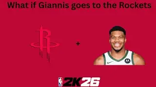 Giannis Joins the Rockets (Bucks vs Rockets - What if)
