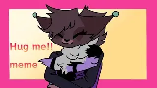 Hug me! || Animation meme || Gift for @&bull;G&auml;l&auml;xy wolf&bull;