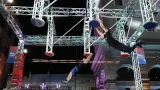 Ryan Stratis vs. Austin Hair - Semifinals Fast Forward | American Ninja Warrior Season 15