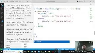 Promises in javascript