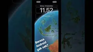 UPDATE iOS 16 - Lock Screen Custom Berasa Kayak Android