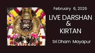 Live Darshan &  Kirtan Sri Dham Mayapur  (February 05, 2026)